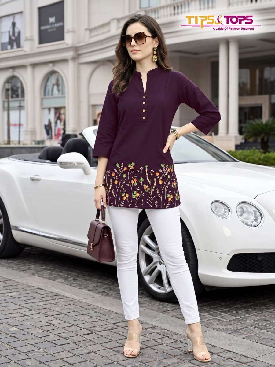 TIPS & TOPS POLO VOL 2 FANCY WESTERN SHORT TOPS FOR GIRL OFFICE FASHION EXPORT